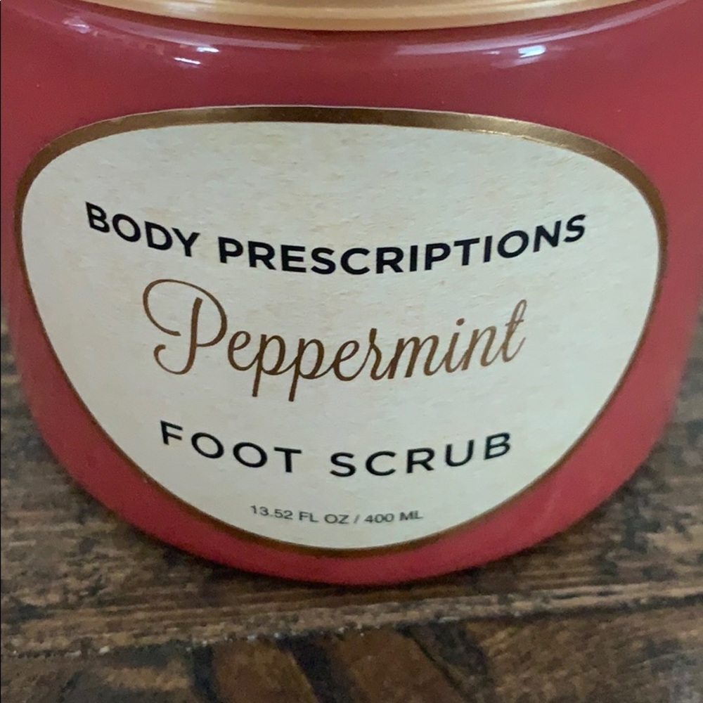Peppermint Foot Scrub
